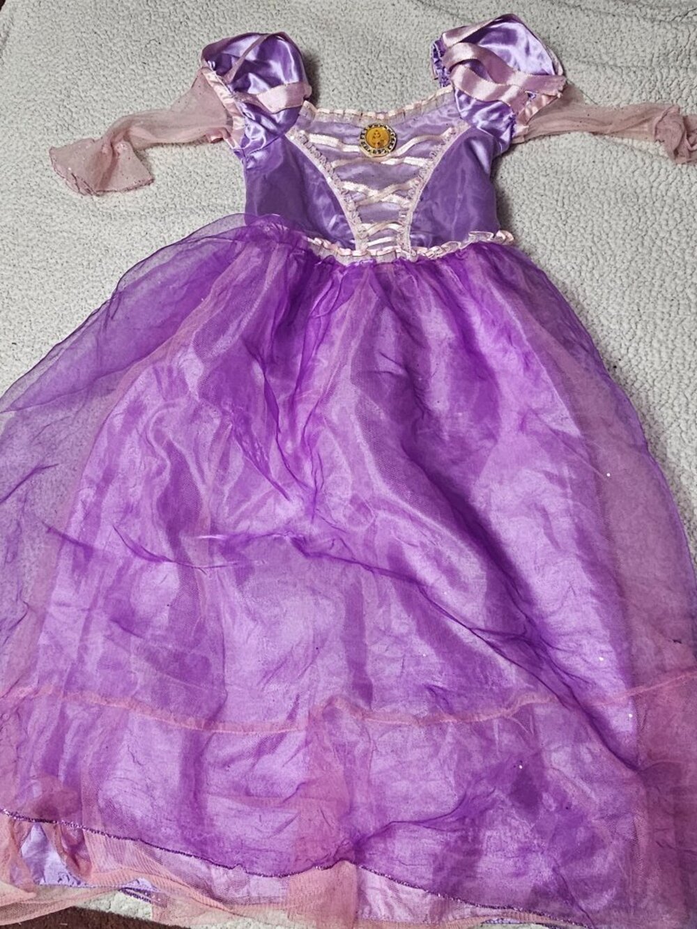 Rapunzel - Disney Girls Size 5/6 Costume - Preowned